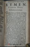 Camphuysen, (Camphuyzen,) Dirck Rafaelsz - D.R. Kamphuyzens Stichtelyke rymen, om te lezen of te zingen in IV. deelen. : Met veele wyzen op nieuws vermeerdert Waarbij: Uytbreyding over de Psalmen des Propheten Davids / na de fransche dicht-mate van C. Marot en T. de Beze ; door Diderik...