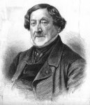 Rossini, G.: - [Holzstich] The Late Gioacchino Rossini, The Composer
