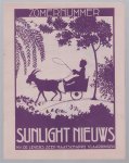 Lever's Zeep Maatschappij (omslag M. Guthschmidt ? ) - Sunlight nieuws Zomernummer 1931