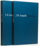 LEOPOLD, J.H. - Gedichten I. De tijdens het leven van de dichter gepubliceerde poëzie. Historisch-kritische uitgave, verzorgd door A.L. Sötemann en H.T.M. van Vliet. 2 delen.