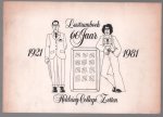 n.n - Lustrumboek 60 jaar Heldring College 1921 - 1981