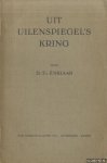 Enklaar, D.Th. - Uit Uilenspiegel's kring