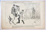 Braakensiek, Johan (1858-1940) - [Original lithograph/lithografie by Johan Braakensiek] Het jongste rapport over den toestand van het Noordzeekanaal, 13 November 1904, 1 pp.