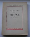 FABRE-LUCE, ALFRED, - Journal de la France. Mars 1939 - juillet 1940.