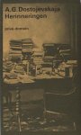 Dostojevskaja, A.G. - Herinneringen.