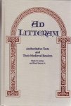 Mark D. Jordan 242265 - Ad litteram Authoritative Texts and Their Medieval Readers Mark D. Jordan 242265 - Ad litteram Authoritative Texts and Their Medieval Readers