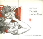 O'Hara John  Uit het Amerikaans bewerkt door: J. de Boer-van Strien. Bandontwerp en ontwerp titelpagina: Eppo Doeve. Gebonden kunstleder, zonder stofomslag, - Drift van het Bloed