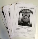 Felsberg Orgelbau: - [4 Broschüren] Orgelbau Felsberg