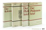 Gnilka, Joachim. - Der Kolosserbrief - Der Epheserbrief - Der Philipperbrief - Der Philemonbrief (4 volumes).