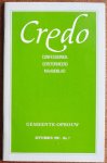Oeveren B van e.a. - Credo Confessioneel Gereformeerd Maandblad Gemeente-opbouw september 1991 nr 7