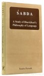 BHARTRIHARI, PATNAIK, T. - Sabda. A study of Bhartrjari's philosophy of language.