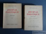 Galeazzo, Ciano - Journal Politique, 1939-1943. Vol. 1 et 2.