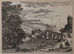 NIEULANDT, WILLEM VAN (II), - Landscape with a bridge
