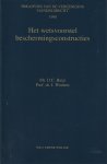 D.C. Buijs, J. Wouters - Het wetsvoorstel beschermingsconstructies