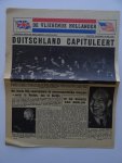 Redactie. - Duitschland capituleert. Strooiblad geallieerde luchtmacht.