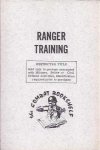  - Ranger Training