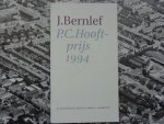 Bernlef, J. - P.C. Hooft -prijs 1994 Bernlef, J. - P.C. Hooft -prijs 1994