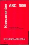  - Konsumenten ABC 1986