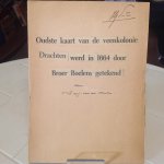 S j van der Molen - Oudste kaart van de veenkolonie Drachten werd in 1664 door broer Boelens getekend