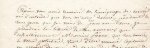 CENT-JOURS / CHOUANNERIE - Lettre autographe signée 'Taillade' à 'Monsieur le Baron', datée 'Paris le 8 mai 1815'.