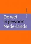 Brongers, Douwe - De wet in gewoon Nederlands