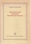 DUNK, HERMANN VON DER - Der deutsche Vormärz und Belgien 1830/48