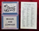 Johns, W.E - Biggles and company. Incl hulpboek