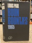 BOON, LOUIS PAUL. - Boontjes 1965.