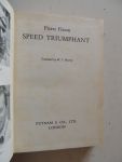 Fisson Pierre  translated by M.P.Moseley - Speed triumphant