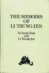 Te-kong Tong and Li Tsung-jen - Memoirs Of Li Tsung-jen/h (Studies of the East Asian Institute of Columbia University)