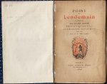 DENON, Vivant - Point de Lendemain. Conte. Réimprimé sur le texte original de 1777 et orné de fleurons spéciaux dessinés par Marillier. Notice par A. P.-Malassis.