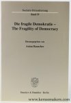Rauscher, Anton (ed.). - Die fragile Demokratie - The Fragility of Democracy.