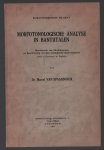 M van Spaandonck - Morfotonologische analyse in Bantutalen : identificatie van morfotonemen en beschrijving van hun tonologische representaties
