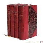 Veuillot, Eugène / François Veuillot. - Louis Veuillot 1. (1813-1845) Sixième edition, 2. (1845-1855) Huitième edition, 3. (1855-1869) Sixième edition 4. (1869-1883) Précéde d'un Bref de S. S. Pie X [ 4 volumes ].