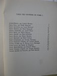 Baumann, Émile  Bernanos, Georges e.a. - La Vie & les Oeuvres de Quelques grands Saints.