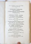 IJssel de Schepper, Gerhardus Jacobus, uit Overijssel - Specimen juridicum inaugurale, de cessione bonorum secundum juris Romani et hodierni principia [...] Leiden Wed. M. Cyfveer, Jz. 1824