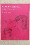 BREITNER - HEFTING, P.H. - G.H. Breitner in zijn Haagse tijd. Utrechtse Kunsthistorische Studiën XII.
