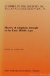 LAW, V., (ED.) - History of linguistics thought in the early middle ages.