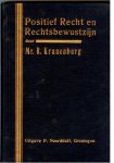 Kranenburg, R. - Positief recht en rechtsbewustzijn : inleiding in de rechtsphilosophie.