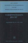 Asser, C. / L.E.H. Rutten - Handleiding tot de beoefening van het Nederlands Burgerlijk Recht, Verbintenissenrecht. Supplement behorende bij de zesde druk van Deel 4.1 De verbintenis in het algemeen; Deel 4.II Algemene leer der overeenkomsten; Deel 4.III De verbintenis u...