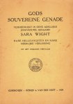 Sara Wight - Wight, Sara-Gods Souvereine Genade