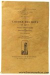 Marouzeau, J. - L'ordre des mots en Latin. Volume complementaire avec exercices d'application et bibliographie.