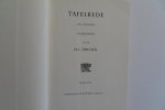 Prenen, H.L. - Tafelrede en andere gedichten. Prenen, H.L. - Tafelrede en andere gedichten.