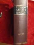 Gurlitt, Wilibald, Hans Heinrich Eggebrecht, Carl Dahlhaus - Riemann musik lexikon:  5 delen
