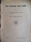 Laurens van St. Laurens - Zes kaarsen voor Indië