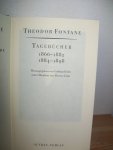 Fontane, Theodor - Tagebücher 1 - 2. Grosse Brandenburger Ausgabe Fontane, Theodor - Tagebücher 1 - 2. Grosse Brandenburger Ausgabe