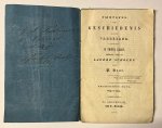 Best, P. - Rare Schoolbook, 1863, Education | Tijdtafel der Geschiedenis van het Vaderland in Twintig Lessen. Ingerigt voor de Lagere Scholen. Te Amsterdam, bij C. Kraaij, 1863, 16 pp.