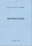 St.-Thierry, Willem van - Meditaties Monastieke Cahiers nr 7
