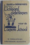 Bauer J J, Berrevoets J  M, illustraties Groote J de - Lichaamsoefeningen voor de Lagere School  I Theorie oefenstof en lesvoorbeelden