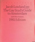Lowland pp, Jacob - The Gay Stud's Guide to Amsterdam and Other Sonnets - 1981 edition